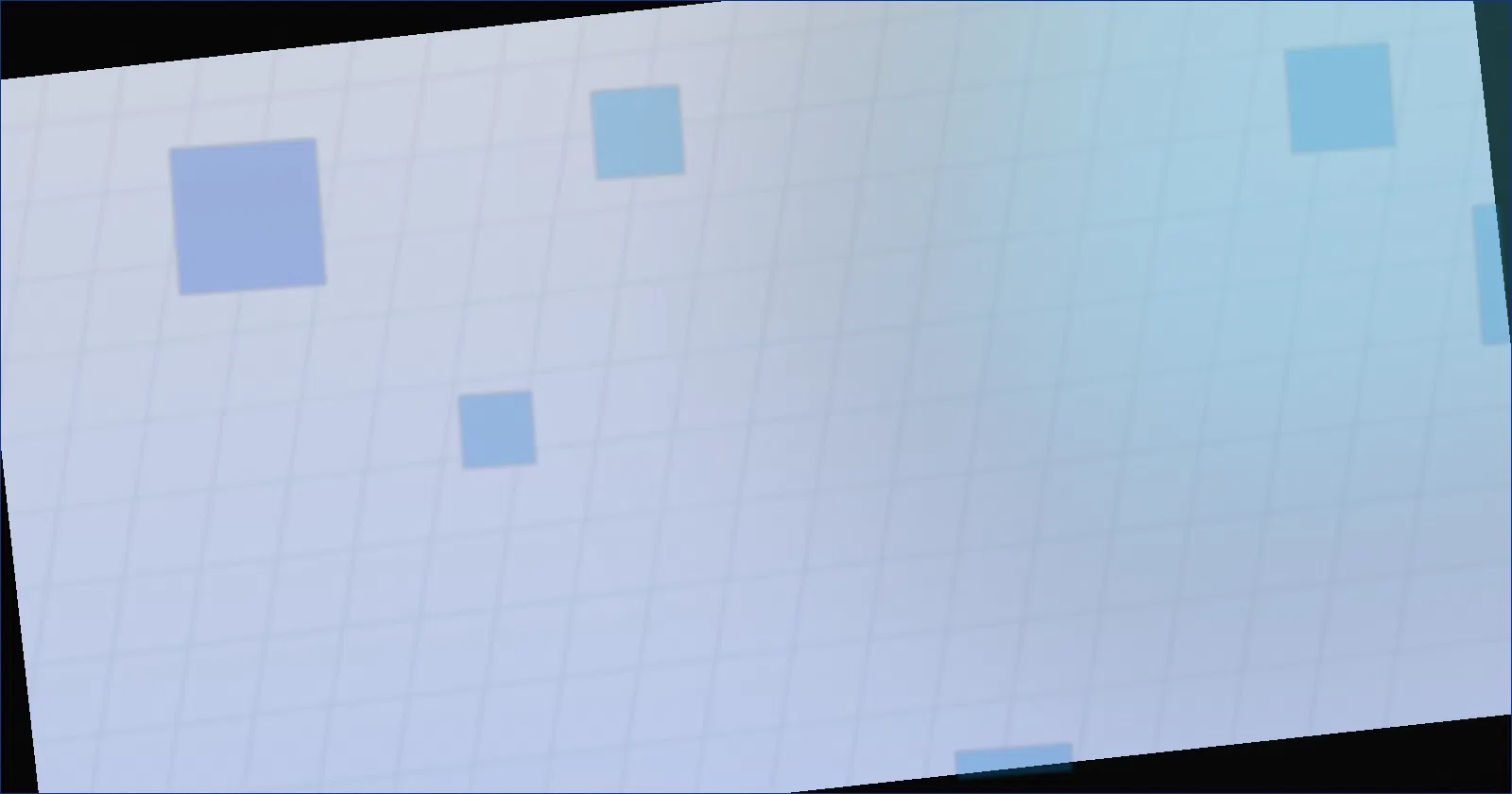 Scattered dice faces over a faint grid