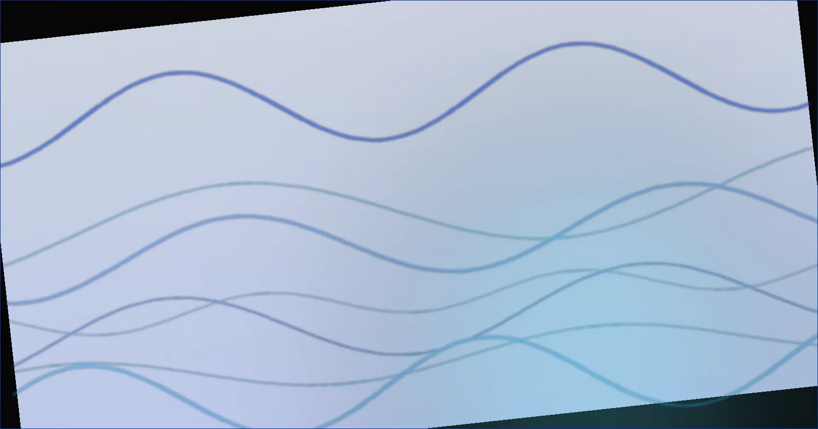 Diagonal stripes with a checkmark shape in one corner